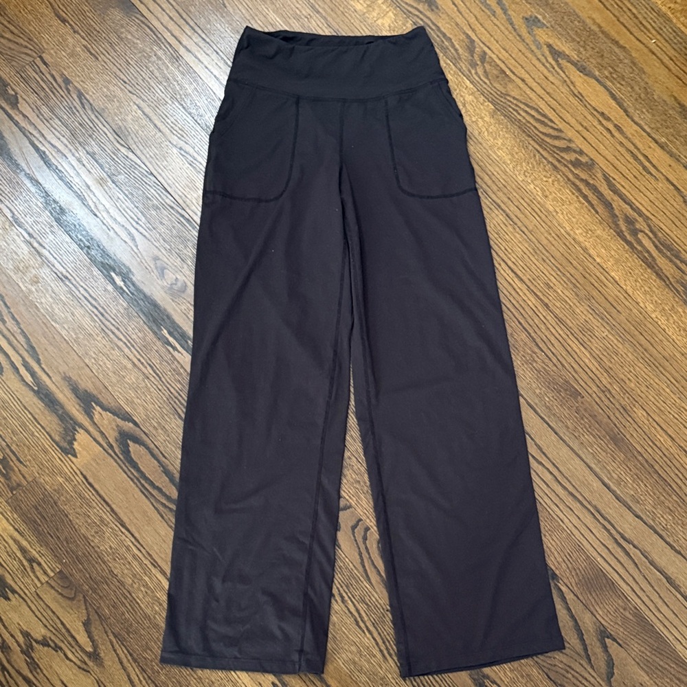 B26 Rae Mode Medium Elegant Dark Brown  Wide Leg Women's Legging Pants